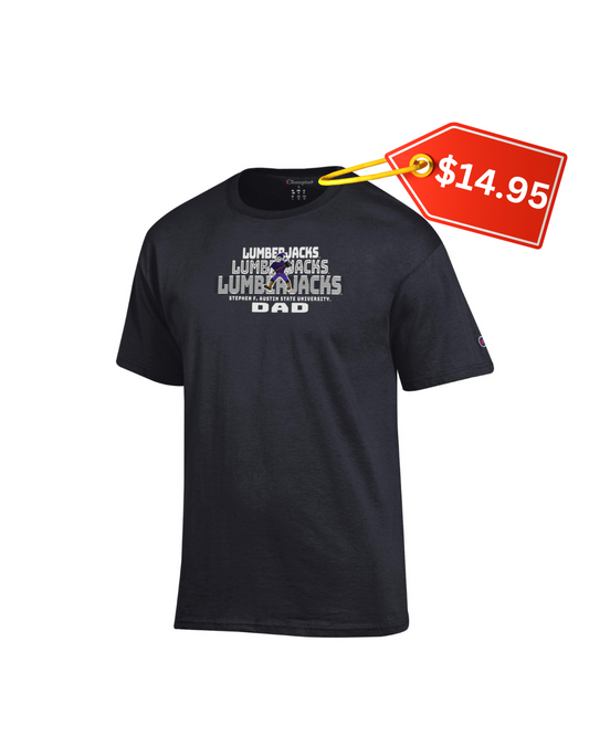 LumberJack Dad champion shirt