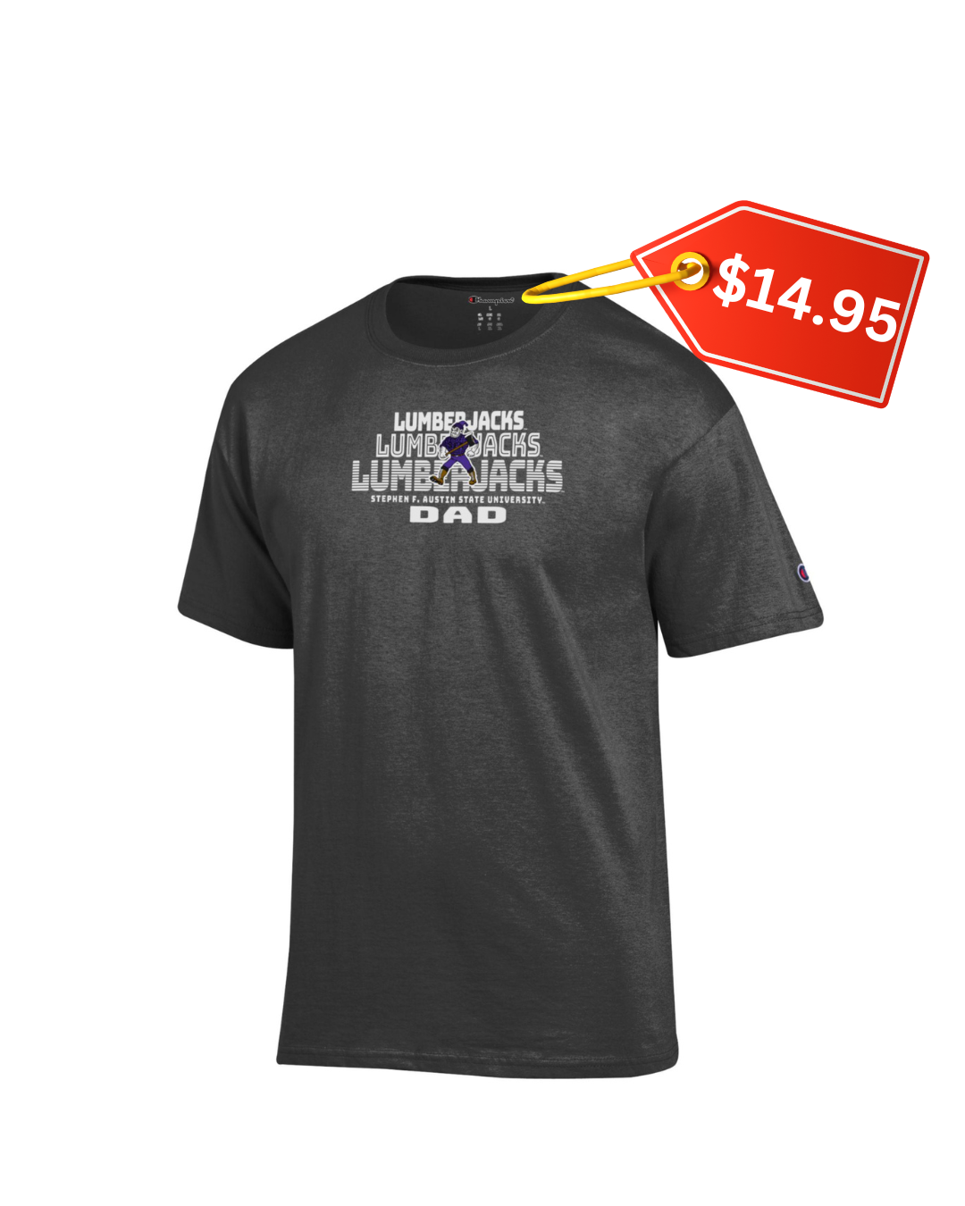 LumberJack Dad champion shirt