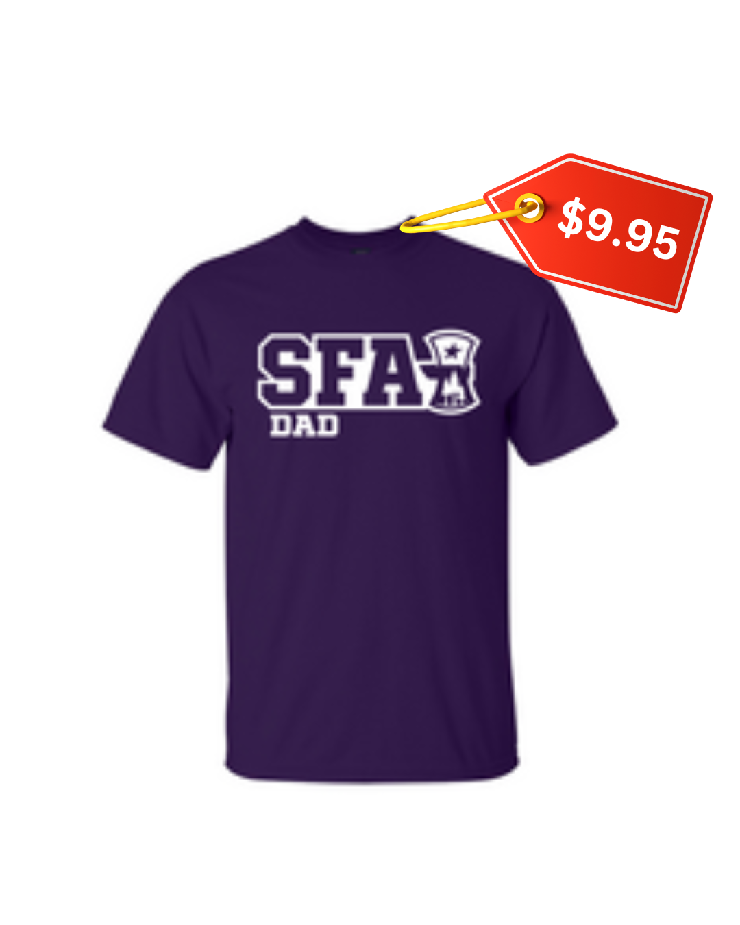 MV SFA Dad Sports Logo T Shirt