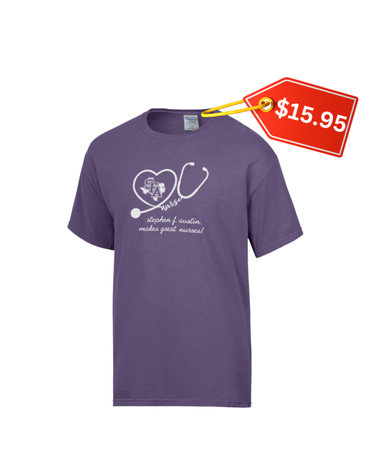 SFA Nursing Heart shirt