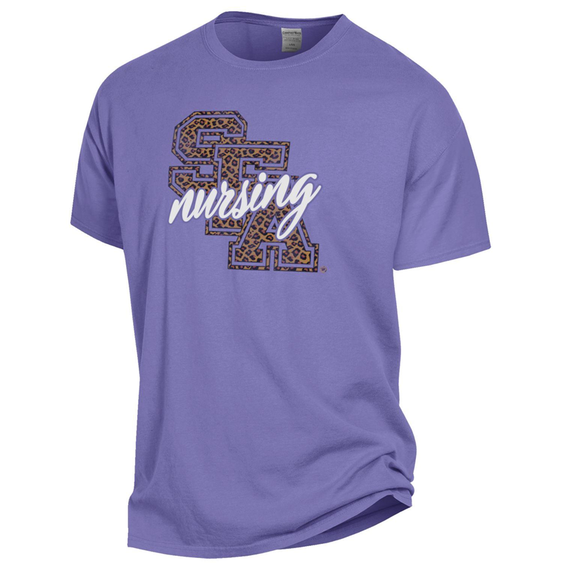 MV Comfort Leopard SFA Nursing Tee