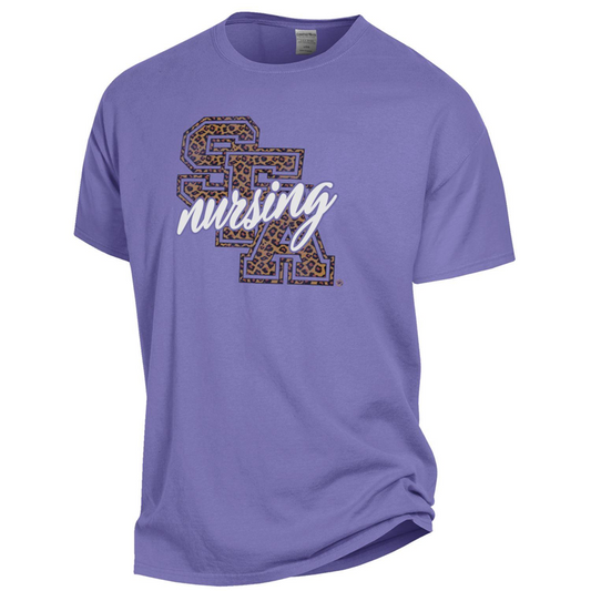 MV Comfort Leopard SFA Nursing Tee