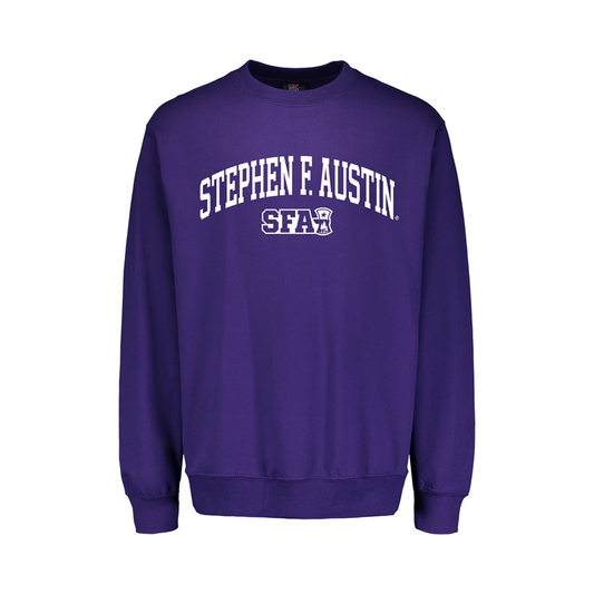 MV  SFA New Logo Purple Crewneck