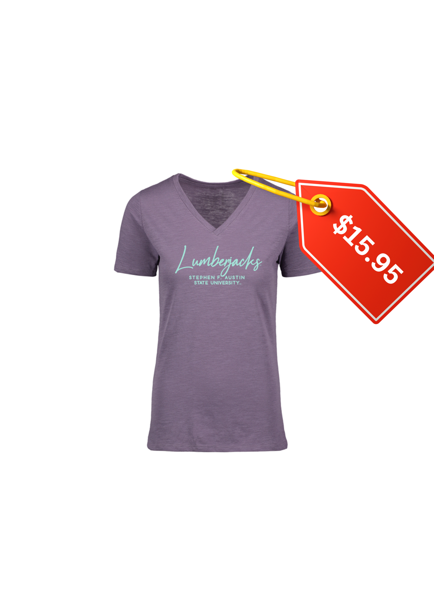 MV Lumberjacks Cursive - V Neck