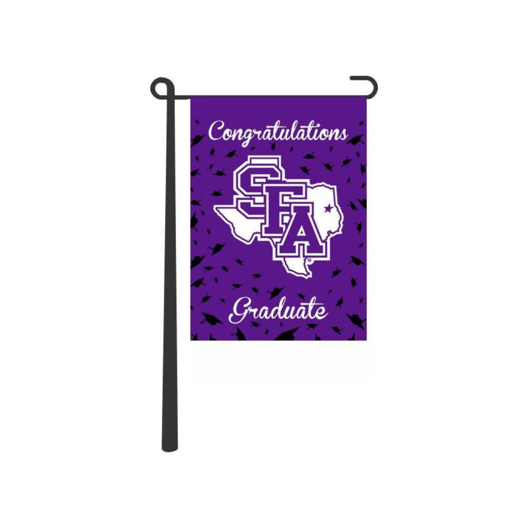 SFA Congratulations Graduate Garden Banner