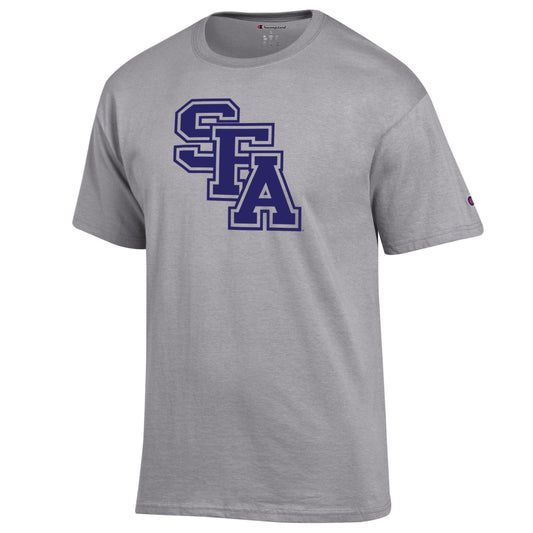 Stacked SFA Grey Champion T-Shirt