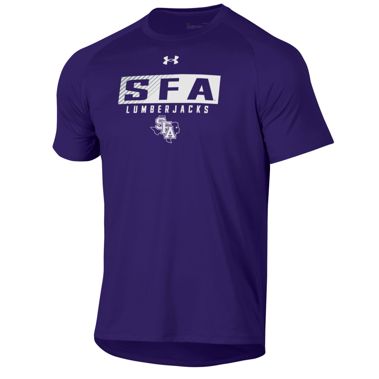 UA SFA Lumberjack Short Sleeve Purple