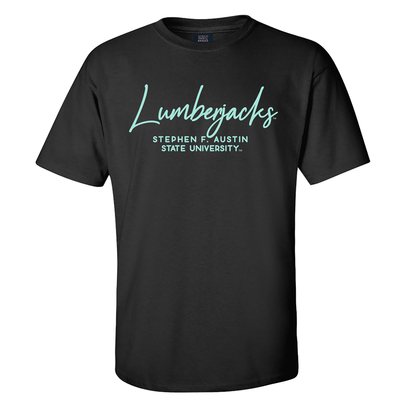 MV Lumberjacks Cursive T Shirt
