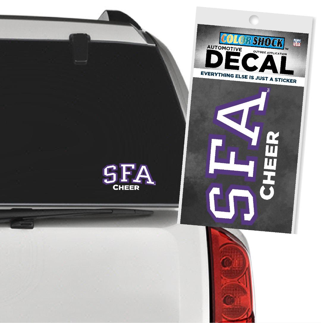 Car Decal SFA Cheer