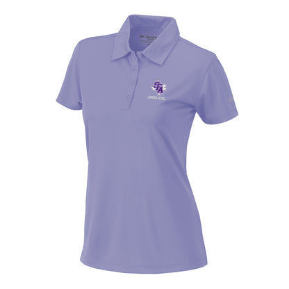 Columbia Lavender Womens Polo