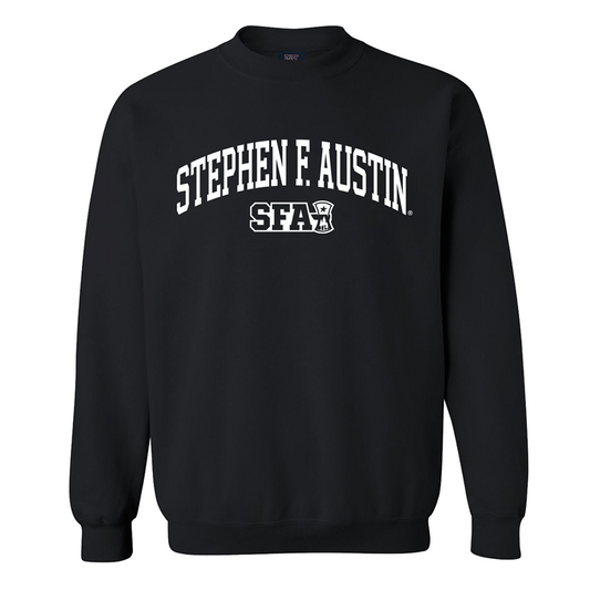 MV Stephen F. Austin SFA Black Crewneck