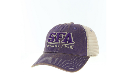 Legacy SFA Purple Trucker Hat