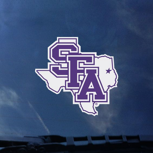 SFA in Texas Car Decal