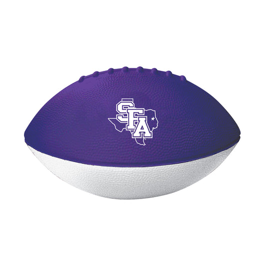 MCM Purple and White Small Football