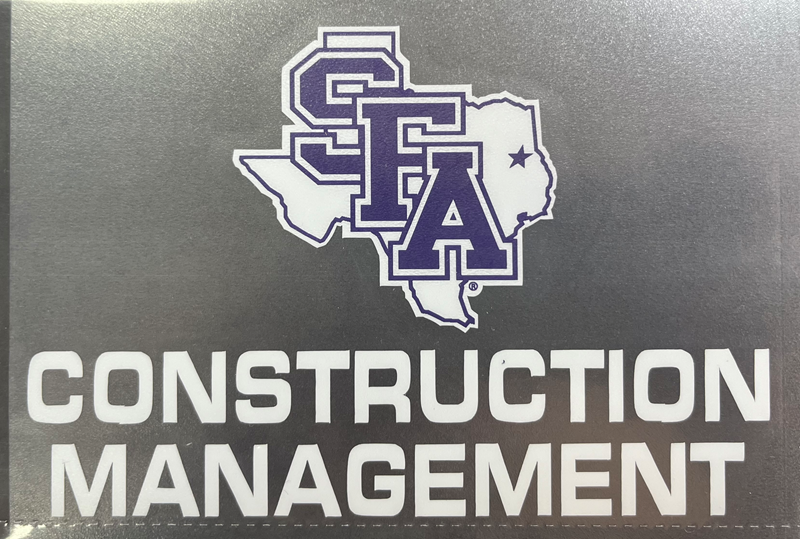 Construction Management Car Decal