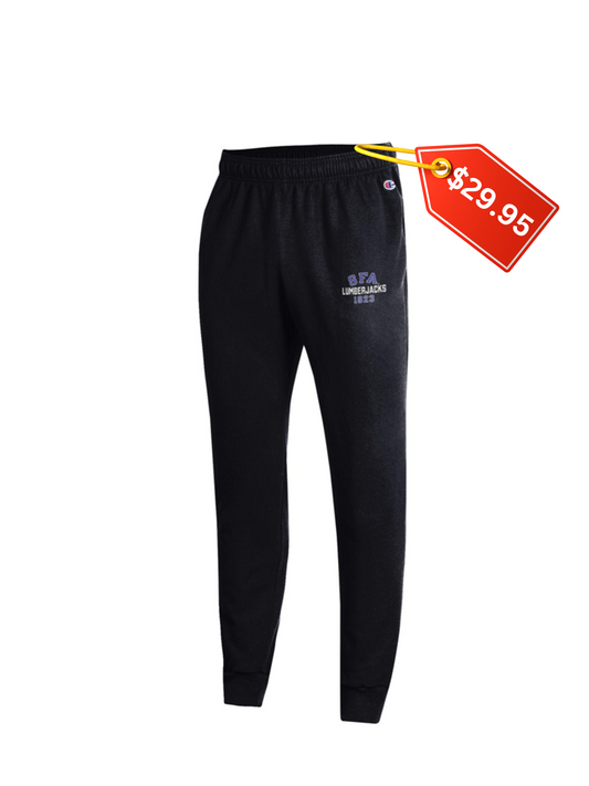 Champion Black Fleece Joggers