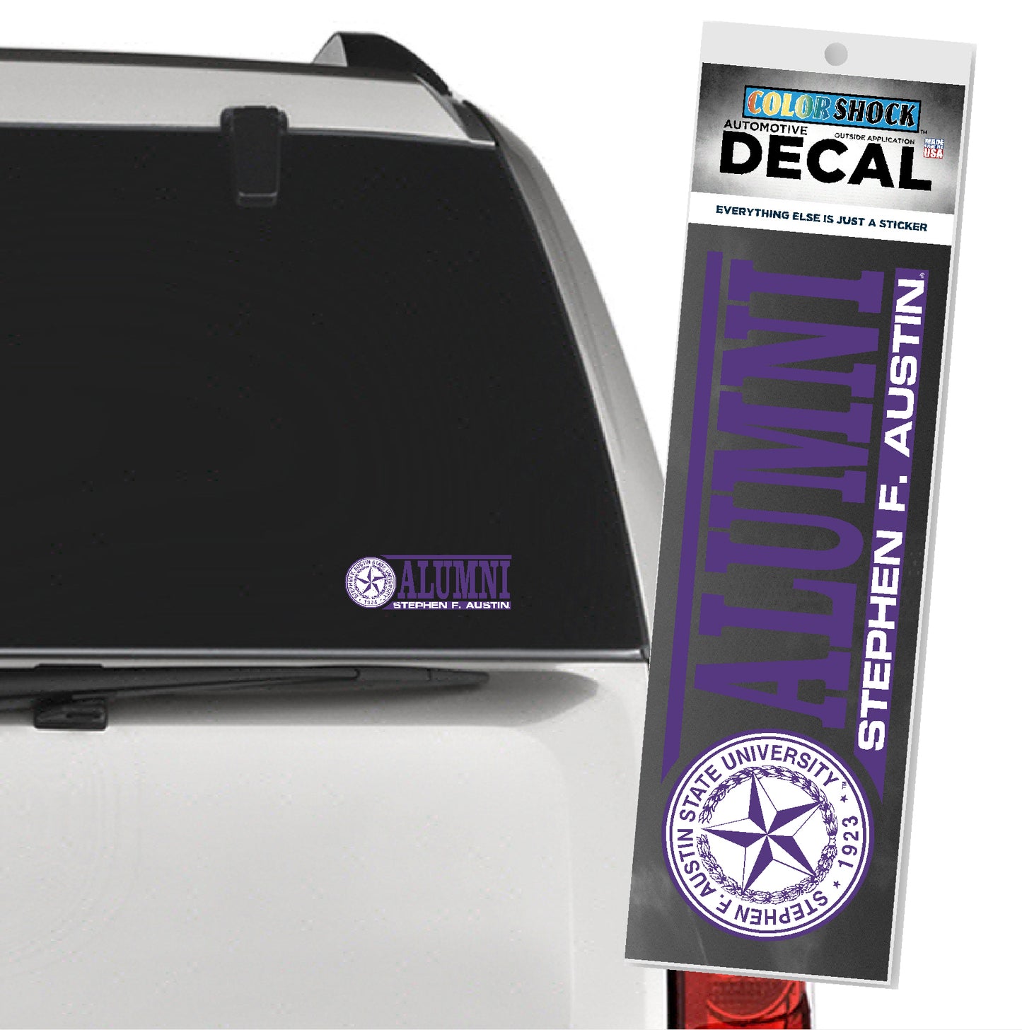 Alumni Emblem Car Decal