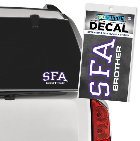 Color Shock SFA Brother Car Decal