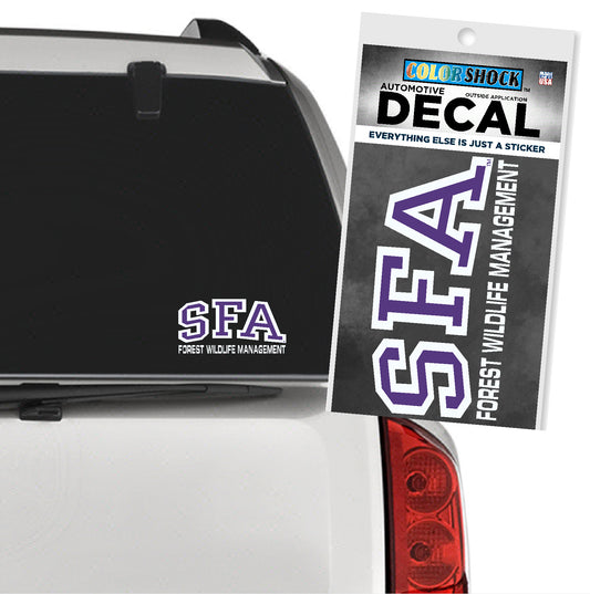 SFA FOREST WILDLIFE MANAGEMENT Decal