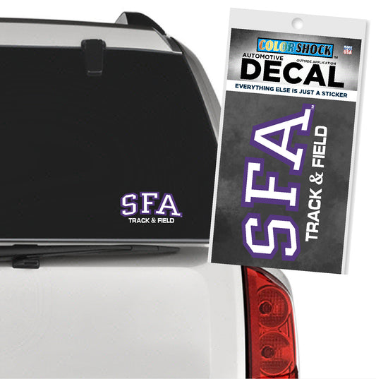 SFA over Track and Field Decal