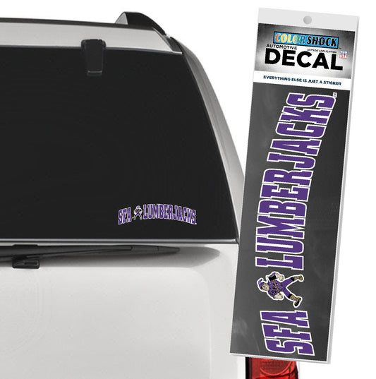 SFA Lumberjacks Mascot car decal