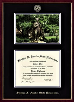 Church Hill Classics SFA Campus Scene Diploma Frame (Surfin Steve)