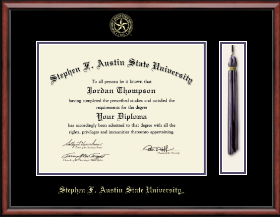 Church Hill Classics SFA Tassel Edition Diploma Frame