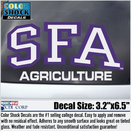 SFA over Agriculture