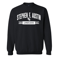 Women Black SFA Crewneck