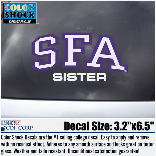 SFA over Sister Decal